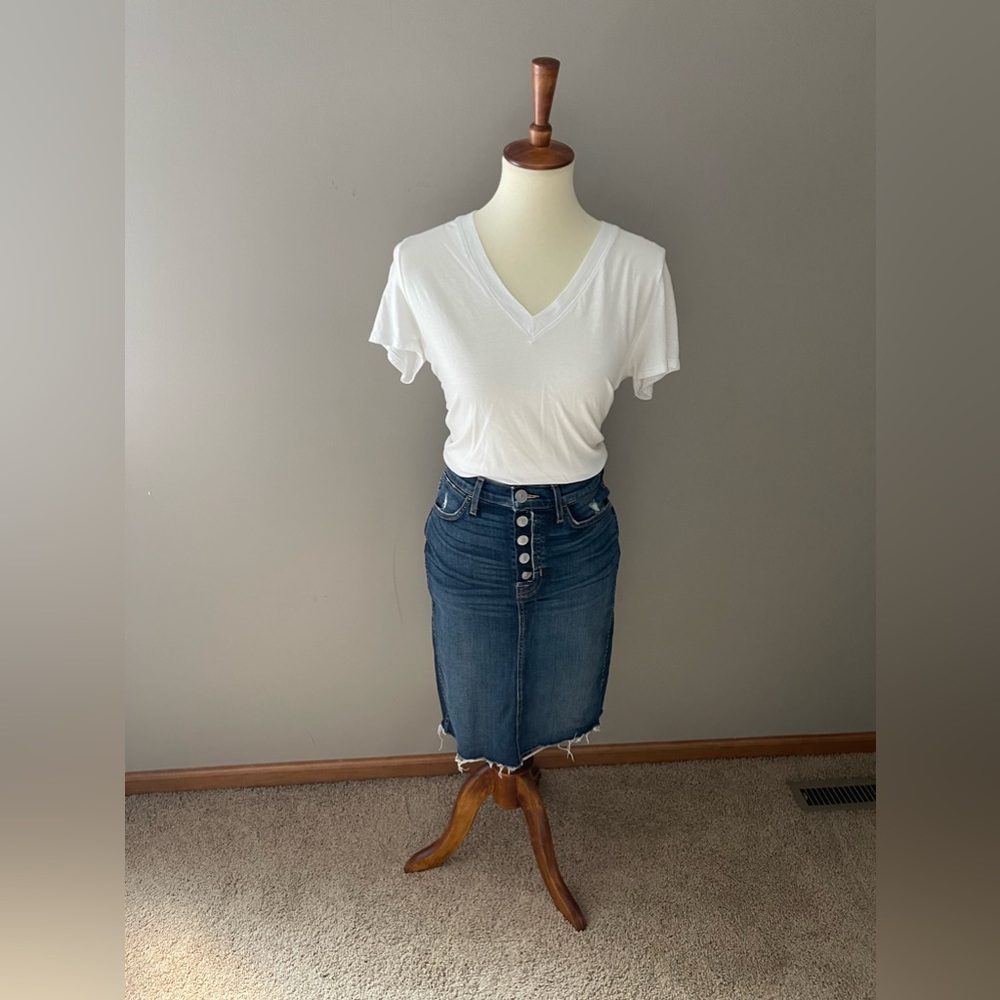 Hudson denim skirt